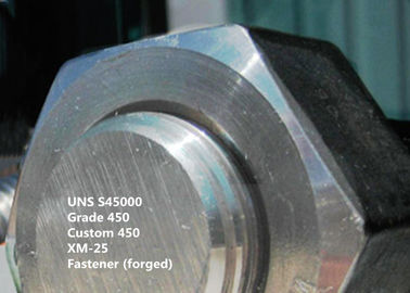 Metais 450/XM-25 S45000 resistentes à corrosão do costume com força moderado