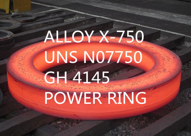 As ligas especiais da parte alta AS9100 ligam a força de alta elasticidade X-750/forjamento de UNS N07750