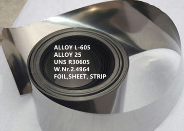 L-605 / Ligas do elevado desempenho de UNS R30605, ligas especiais da parte alta para o dispositivo médico do implante