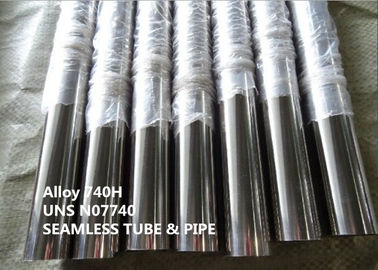740H / O Superalloy do elevado desempenho de UNS N07740, Special liga o tubo de Semless e a tubulação