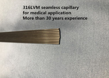 Capilar sem emenda de aço inoxidável de 316LVM 316LS S31673