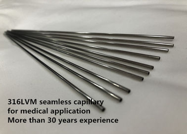 Capilar sem emenda de aço inoxidável de 316LVM 316LS S31673