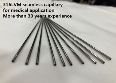 Capilar sem emenda de aço inoxidável de 316LVM 316LS S31673